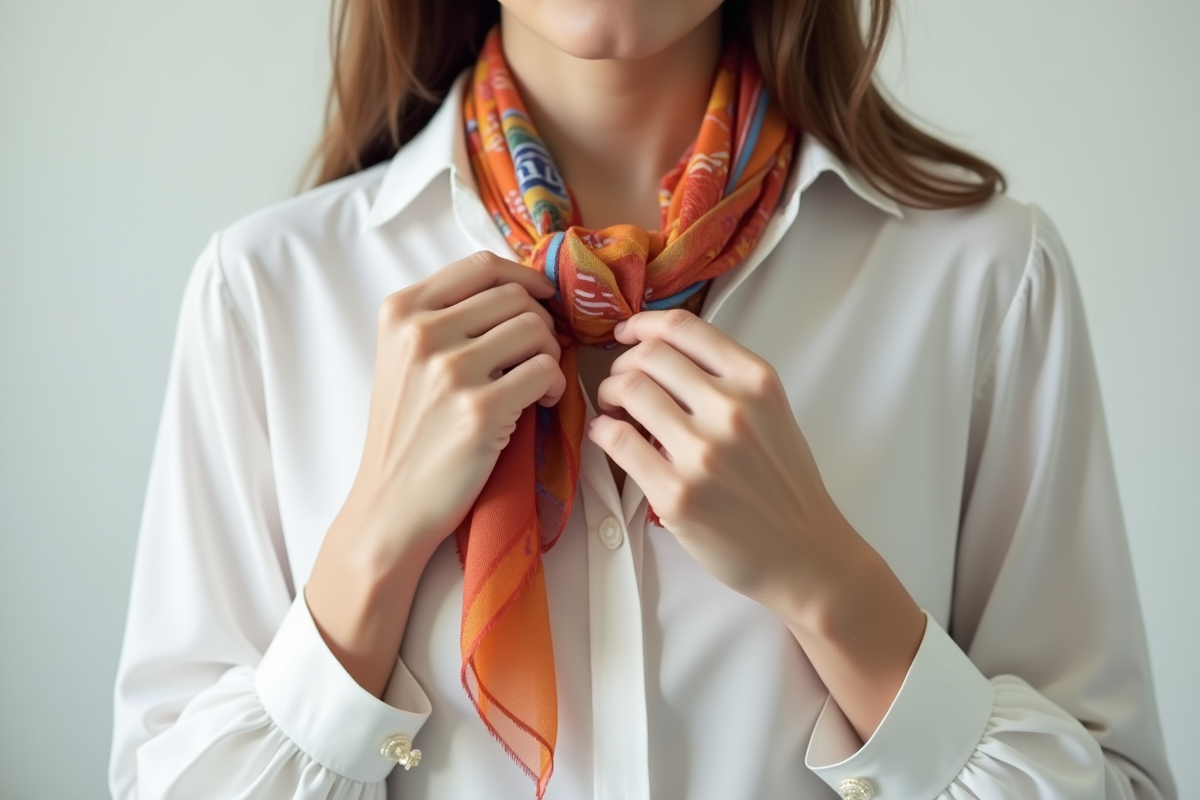 foulard élégant